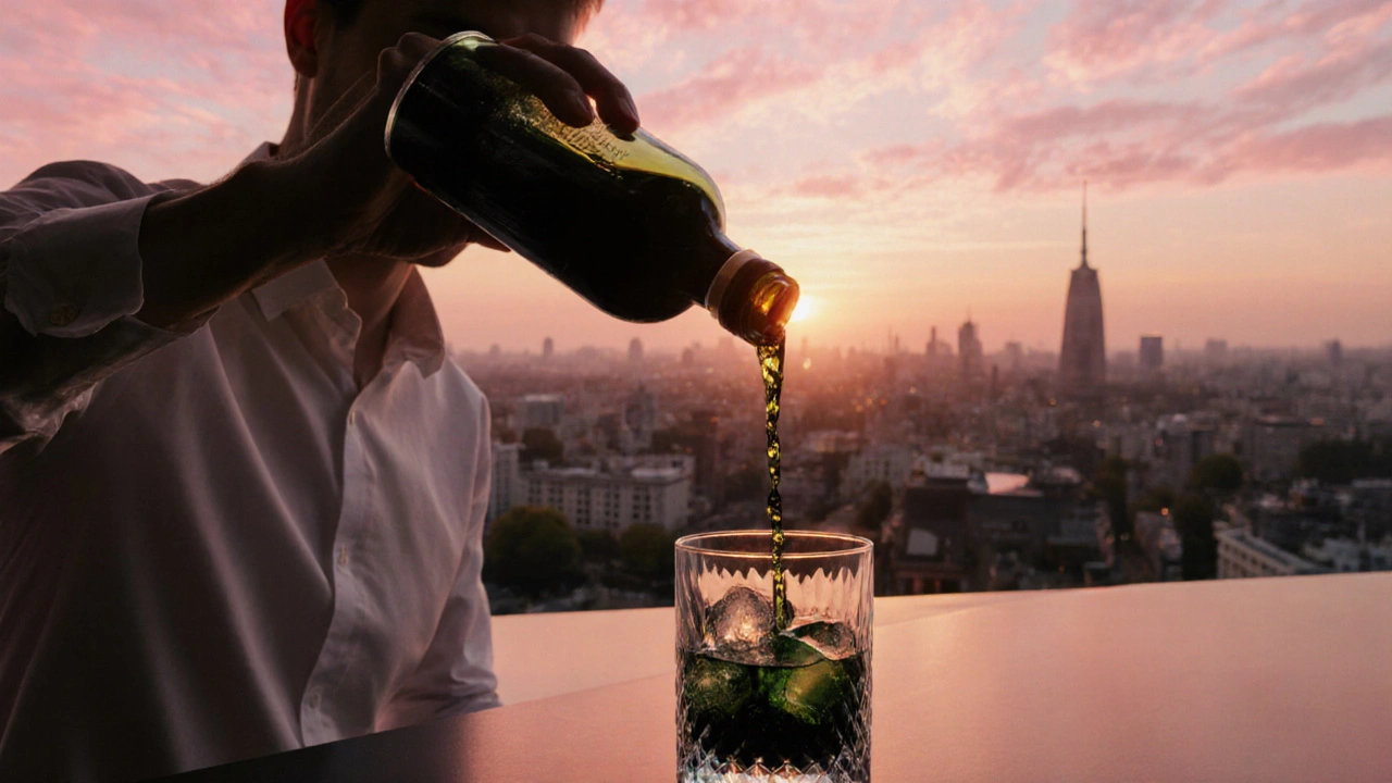 Kann man schwarzen Absinthe pur trinken?