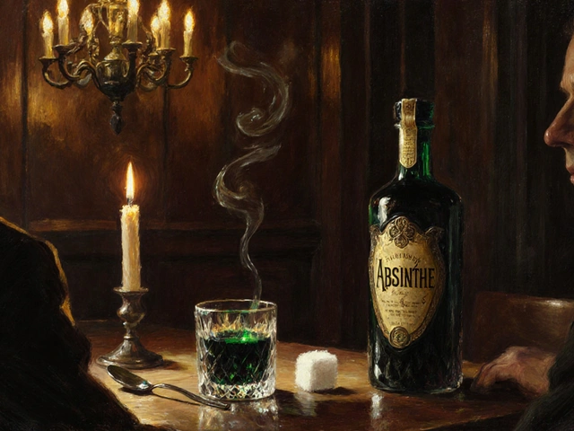 Schwarzer Absinthe pur trinken - Was du wissen musst