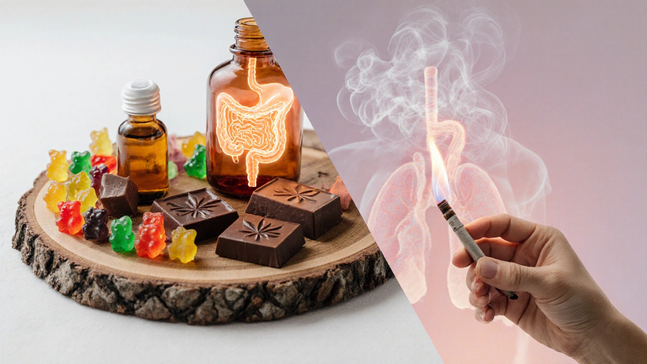 Edibles vs. Rauchen: Was ist gesünder?