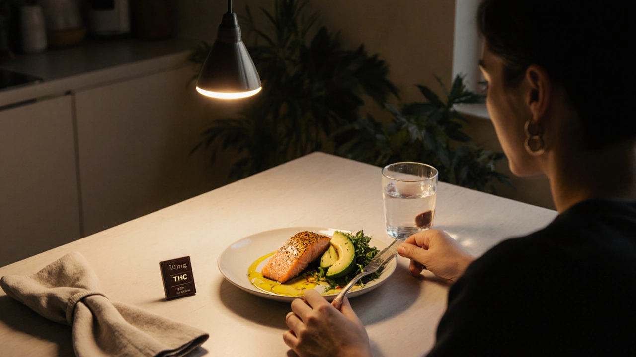 Ist es besser, mit Edibles zu essen?