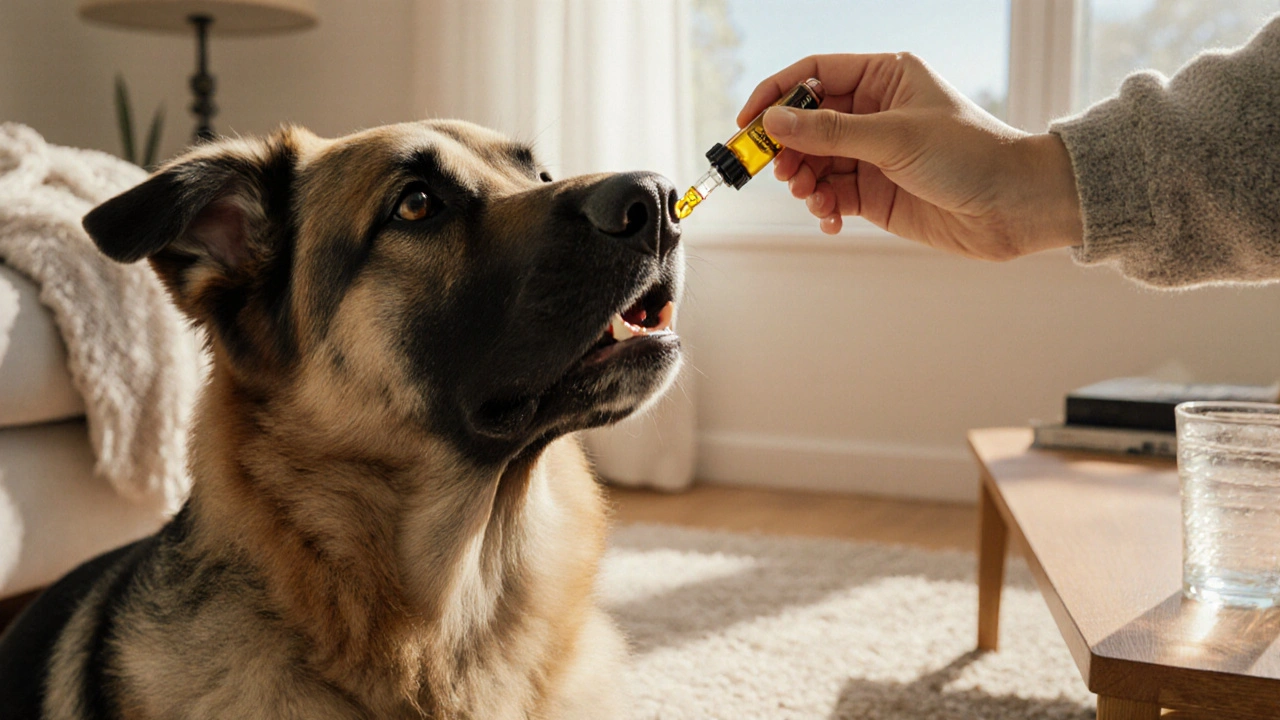 Wie sollte sich mein Hund nach der Einnahme von CBD verhalten?