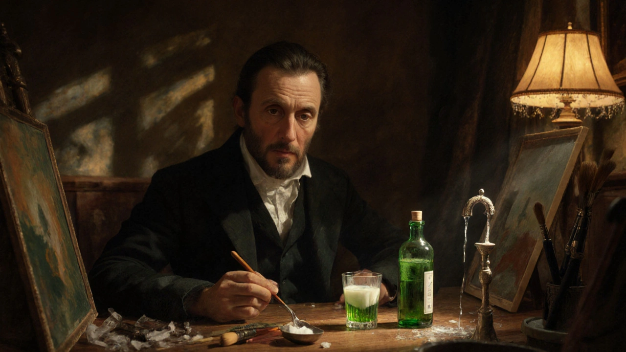 Halluzinieren Menschen durch Absinth? Die Wahrheit hinter dem grünen Geist