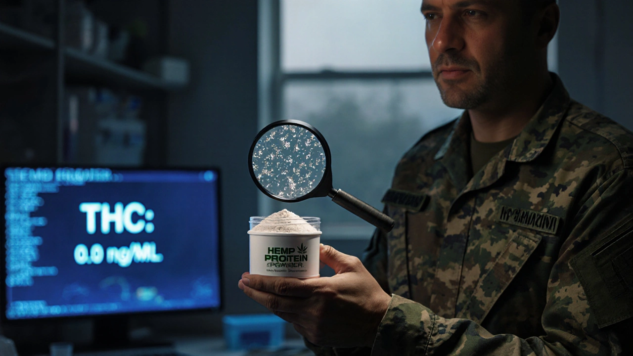 Kann die Armee Hemp Protein im Drogentest erkennen?