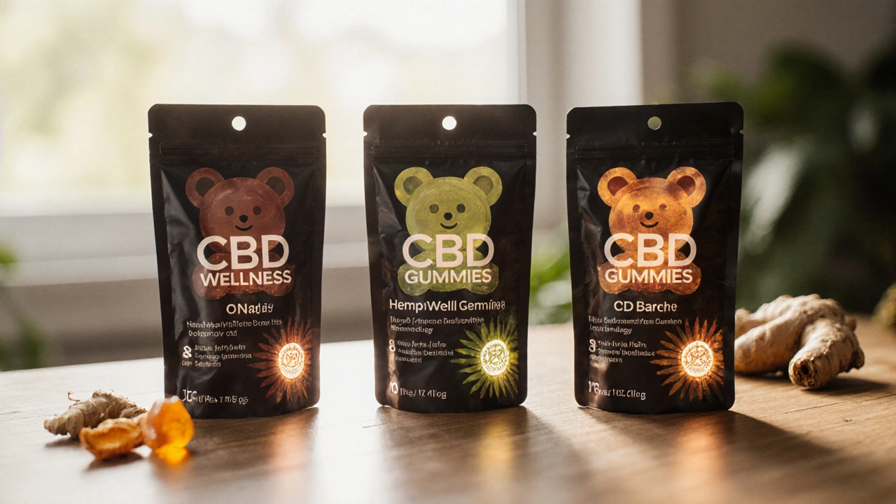 Was sind die besten CBD-Gummibärchen gegen Schmerzen?