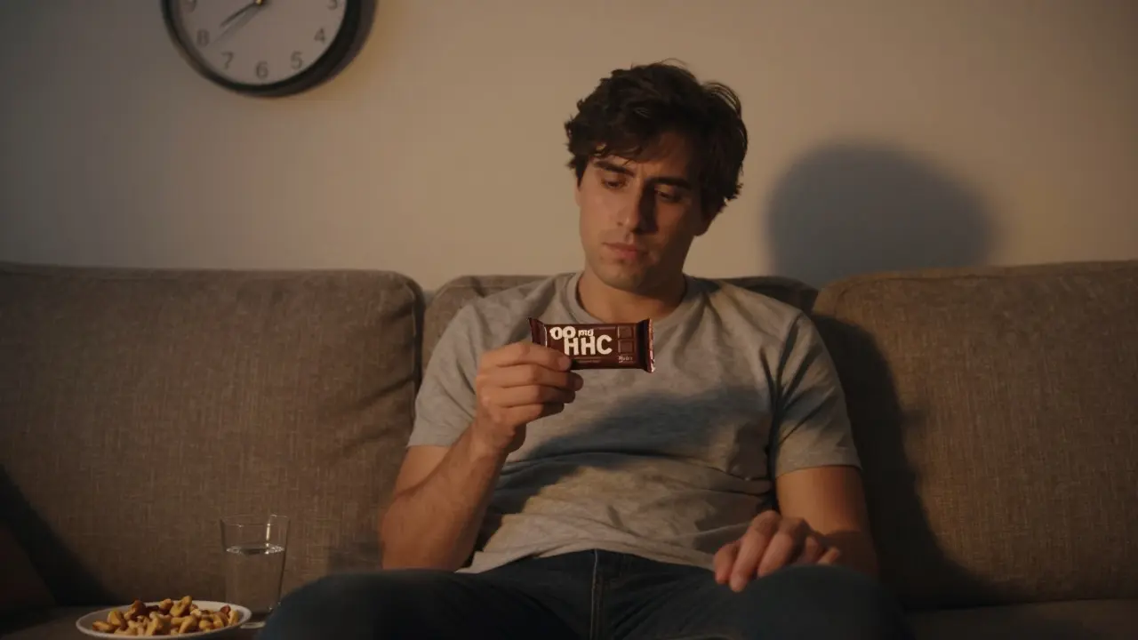 Wie lange dauert es, bis eine HHC-Edible wirkt?