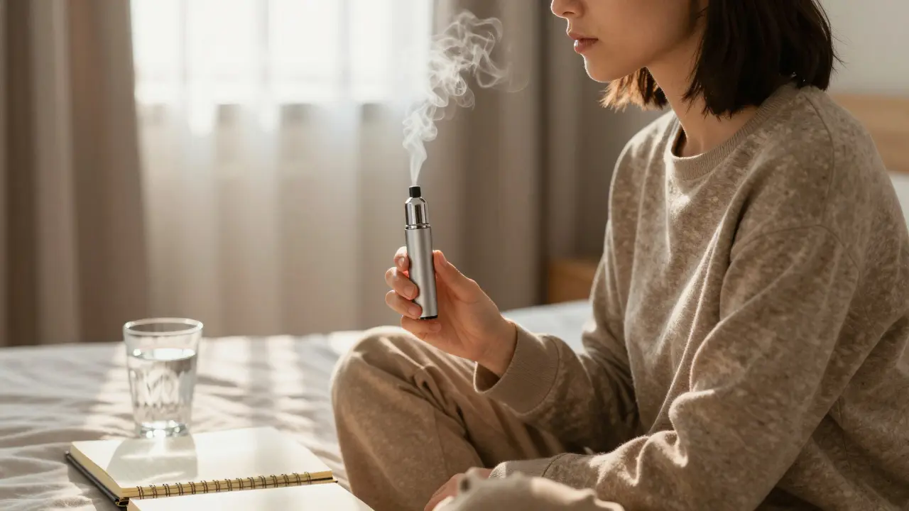 Wie viel CBD sollte ein Anfänger bei Angst mit einem Vaporizer einnehmen?