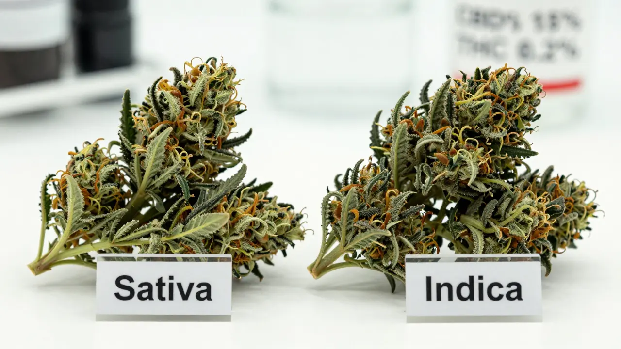 CBD Sativa oder Indica: Welche Sorte hat einen höheren CBD-Gehalt?