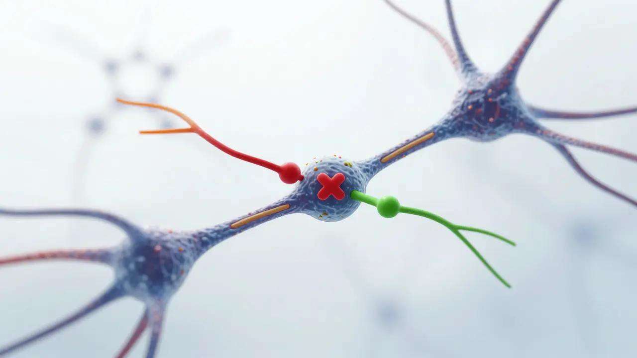 Neuronen mit CBD-Molekülen, die Schmerzwege aktivieren, aber nicht das Hochgefühl auslösen