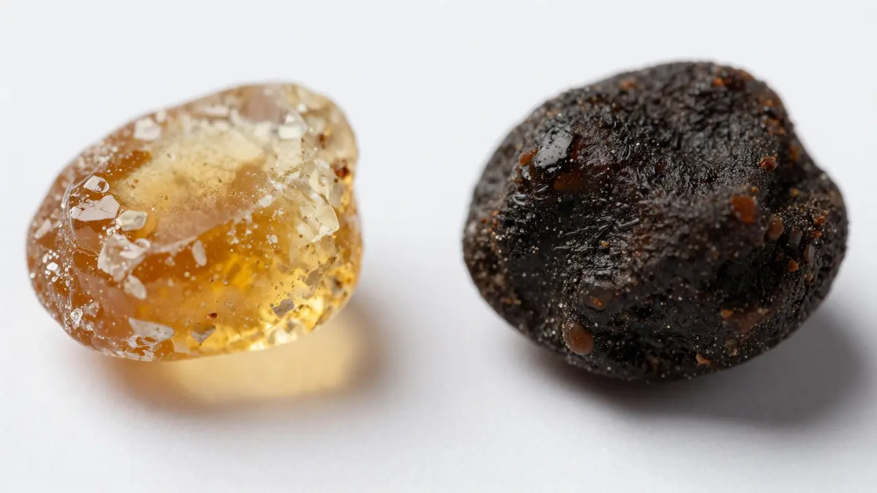Warum ist mein CBD-Shatter schwarz? Ursachen, Qualität und Sicherheit