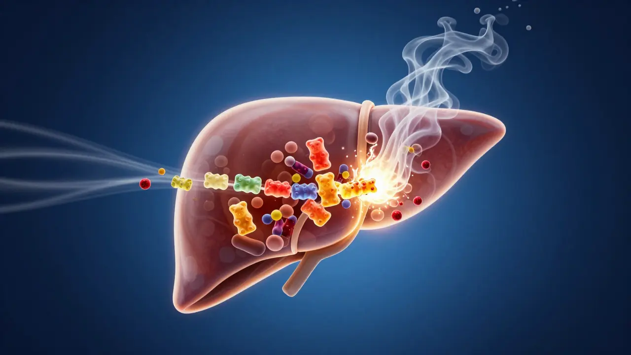 Alkohol und CBD-Gummis: Ist die Kombination sicher?