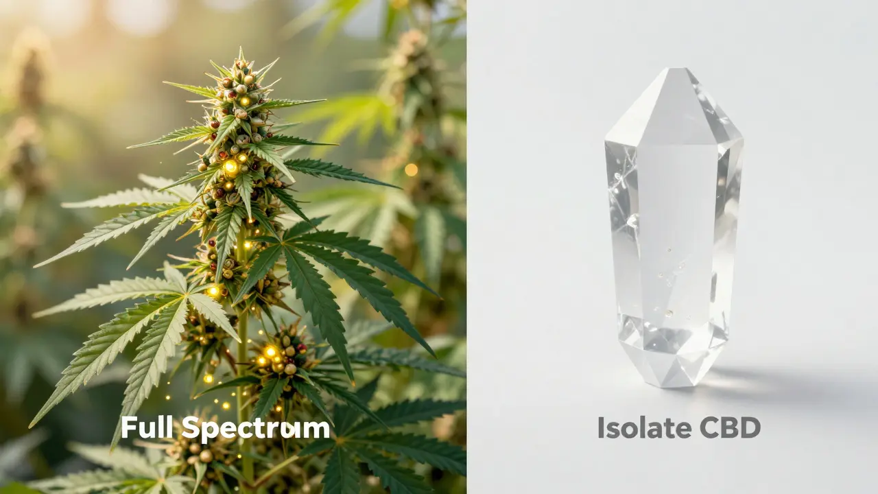 Vollspektrum CBD vs. Isolat: Was ist wirklich besser bei Angst?