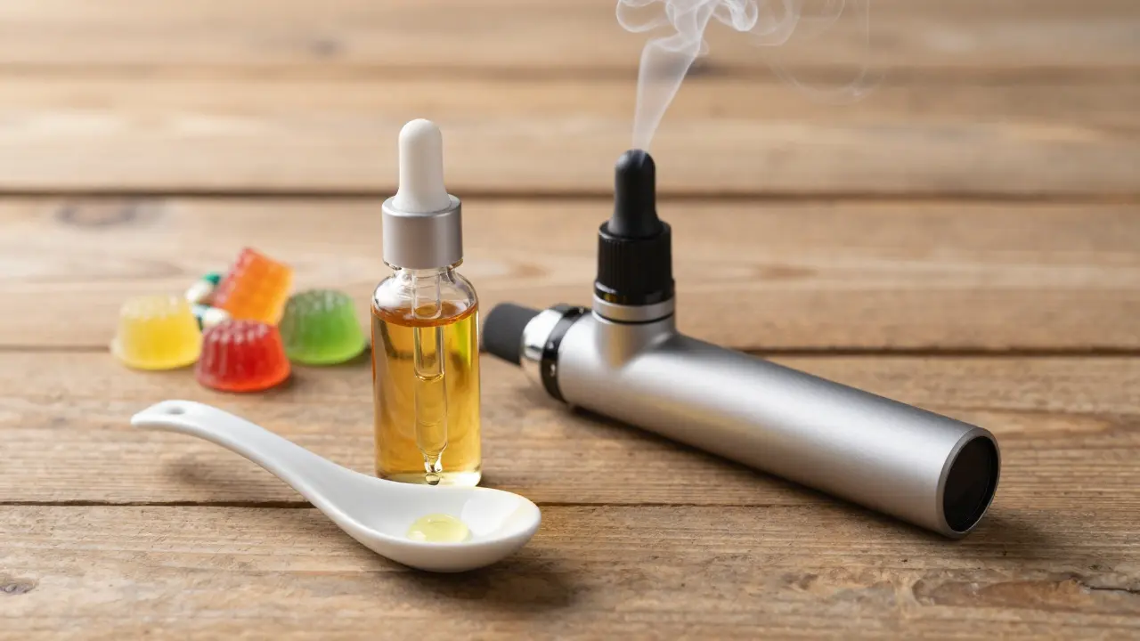 Sichere CBD-Alternativen: Öl, Vaporizer und Kapseln